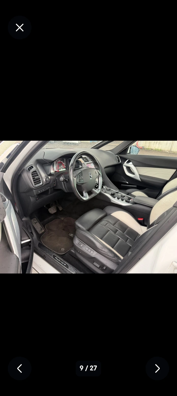 Citroen DS5 2.0-163 КС АВТОМАТИК, HIBRID, 4x4, NAVI. , снимка 4 - Автомобили и джипове - 56144706
