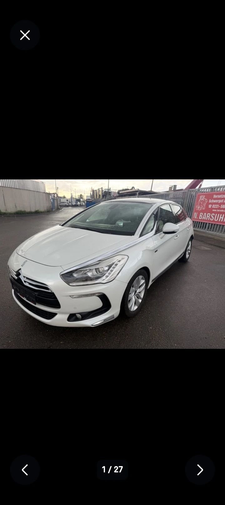 Citroen DS5 2.0-163 КС АВТОМАТИК, HIBRID, 4x4, NAVI. 