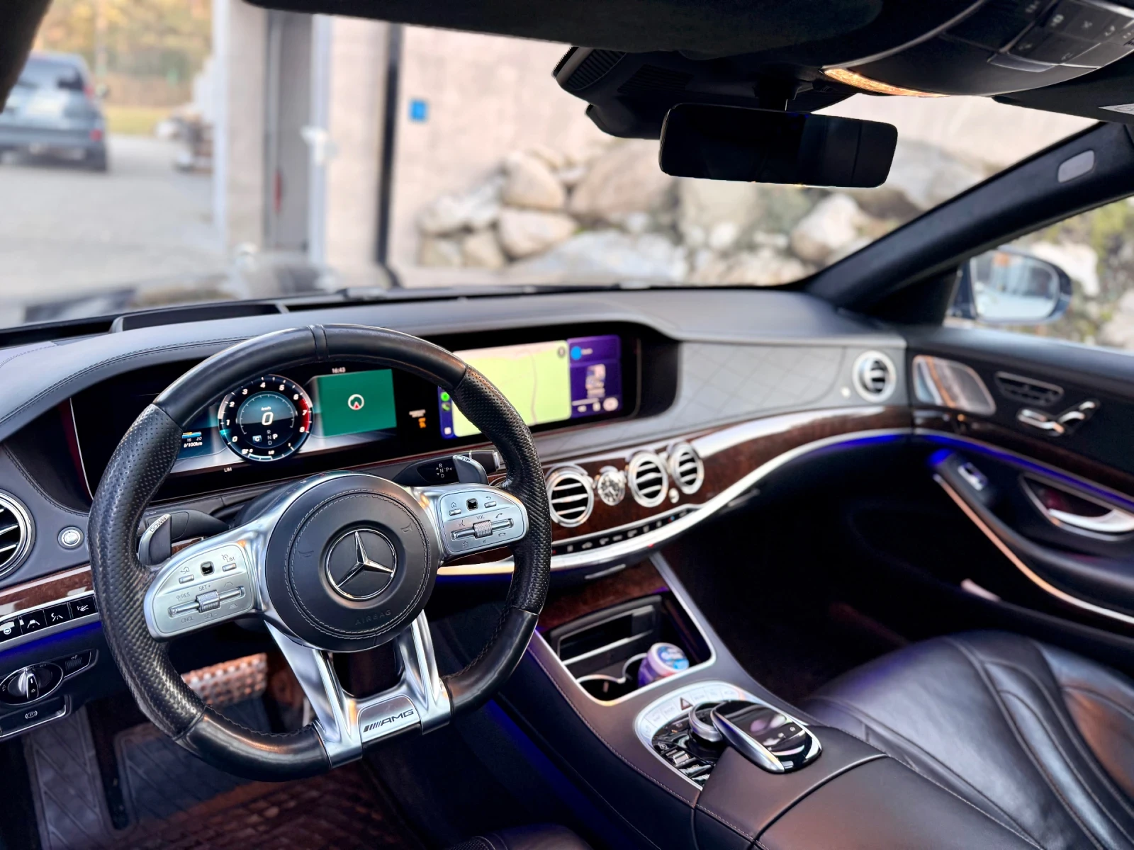 Mercedes-Benz S 560 Long, 4Matic, Burmester, ������ ������ | Mobile.bg � ����������� 9