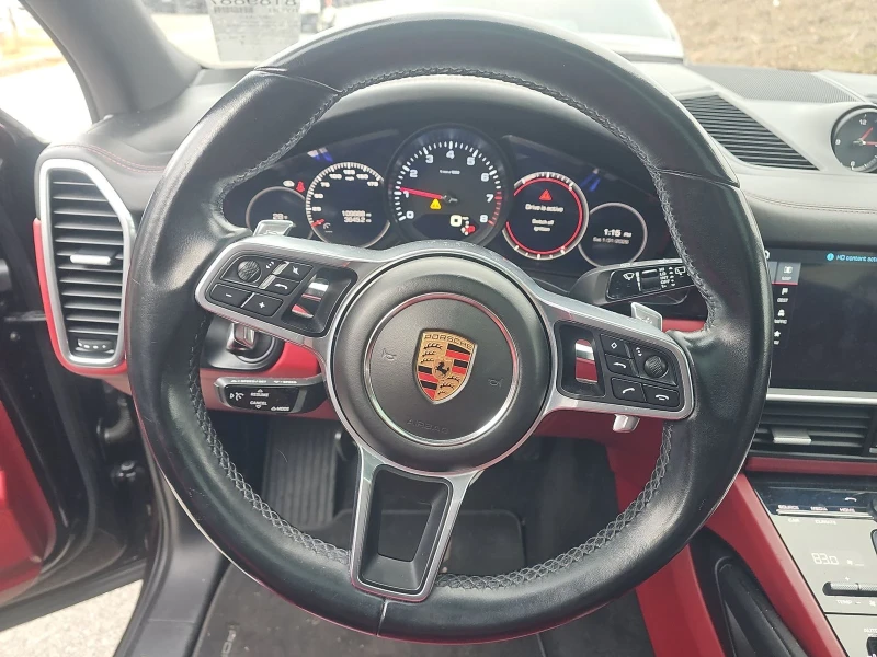 Porsche Cayenne | ЧЕРВЕН САЛОН | ПАНОРАМА | 360 КАМЕРИ | , снимка 10 - Автомобили и джипове - 53417730