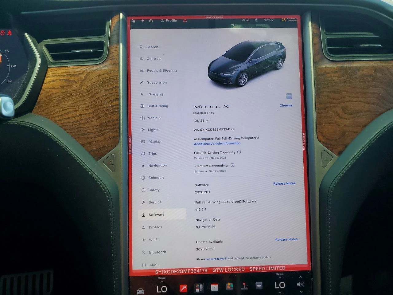 Tesla Model X Long Range Plus AWD, снимка 9 - Автомобили и джипове - 56332297