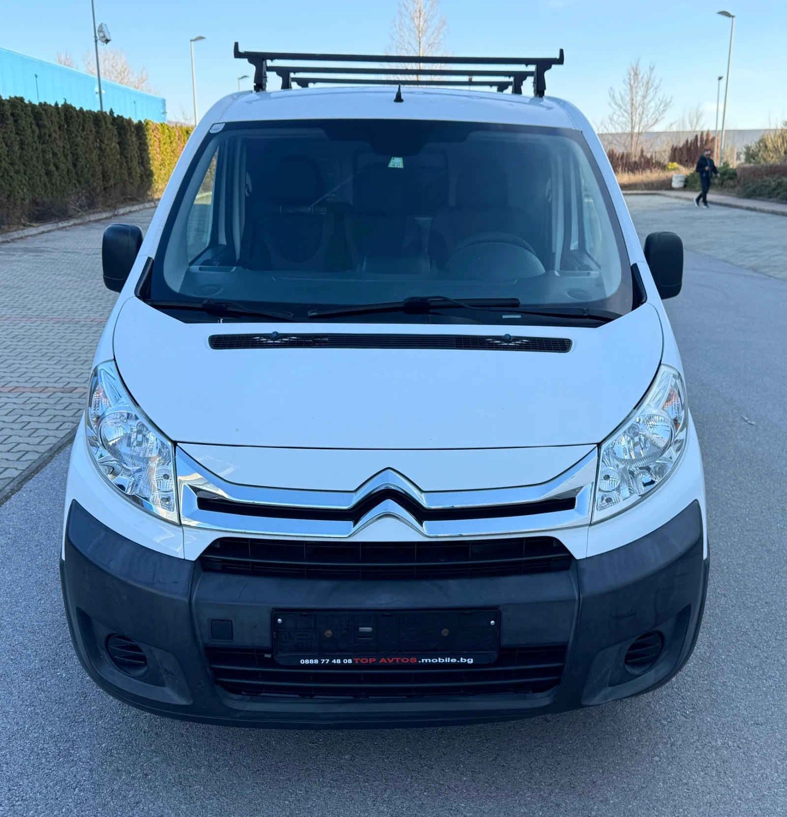 Citroen Jumpy 1.6 HDi/90kc/3места/Климатик/09.2016г/123000км, снимка 2 - Бусове и автобуси - 53788262