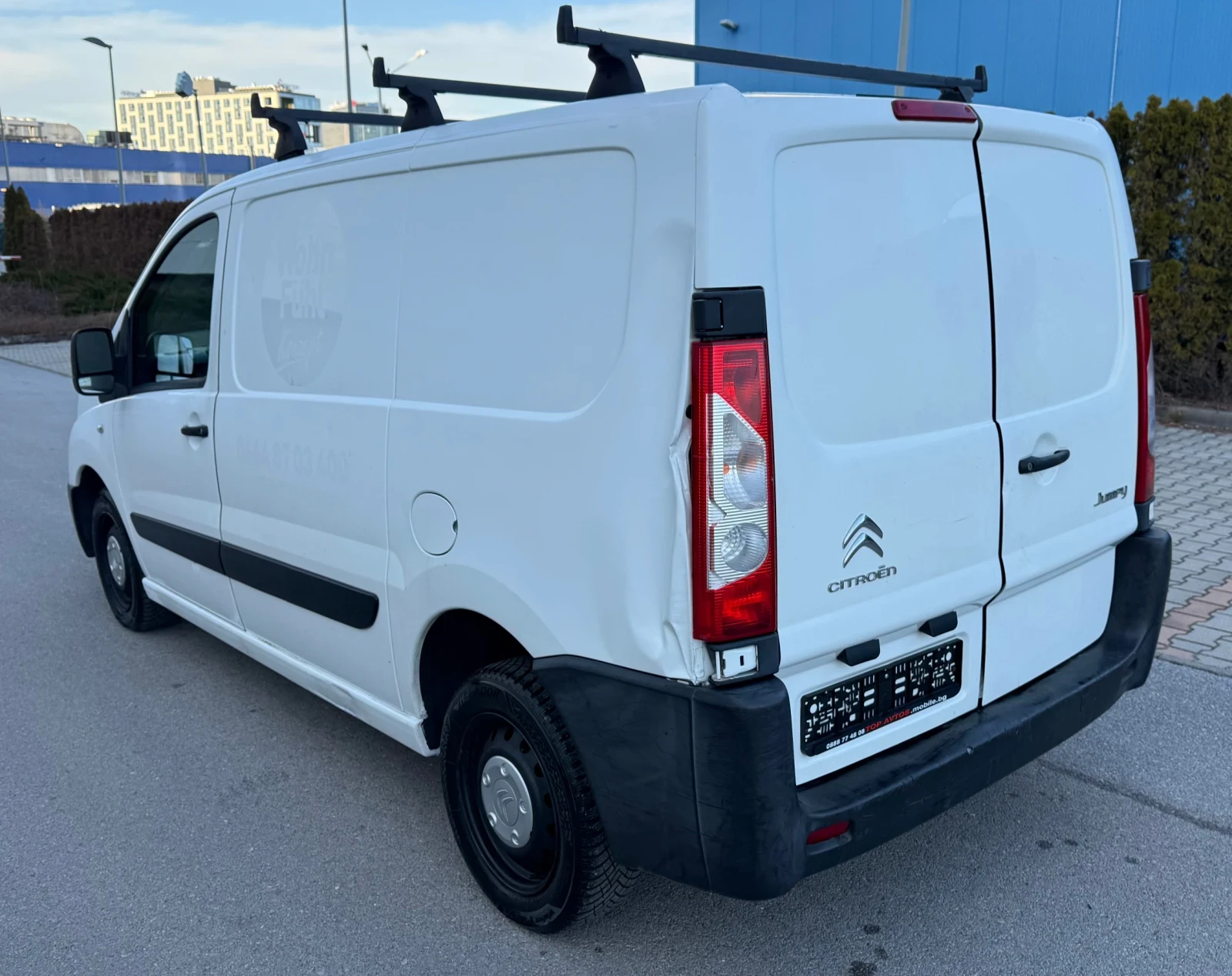 Citroen Jumpy 1.6 HDi/90kc/3места/Климатик/09.2016г/123000км, снимка 6 - Бусове и автобуси - 53788262