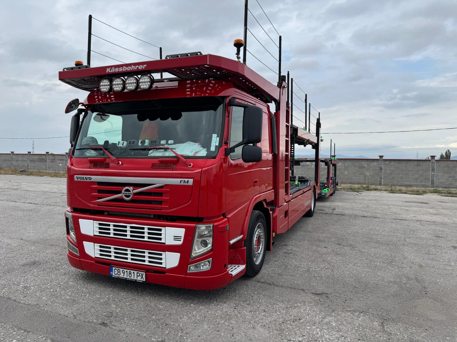 Volvo Fm Автовоз
