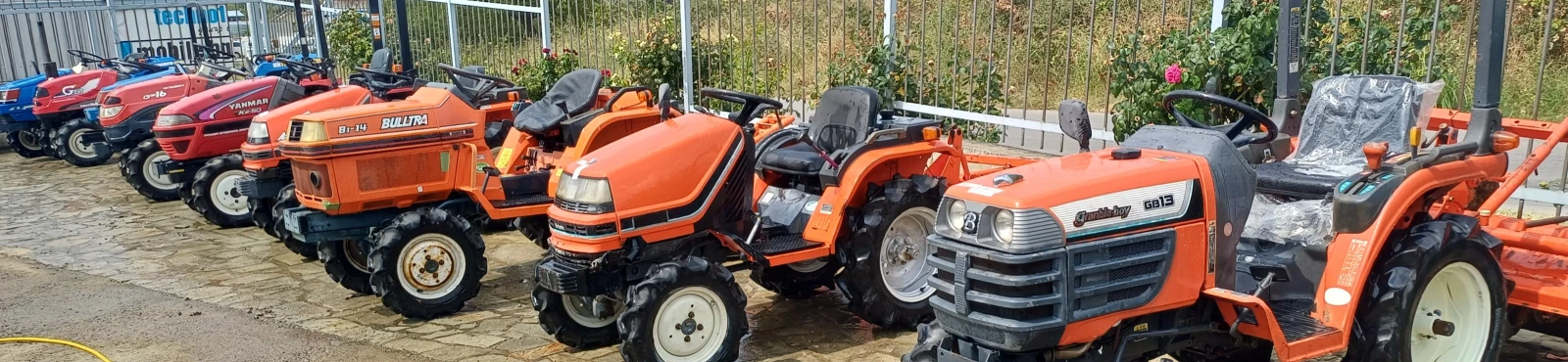 Трактор Mitsubishi GF16, снимка 7 - Селскостопанска техника - 55524118