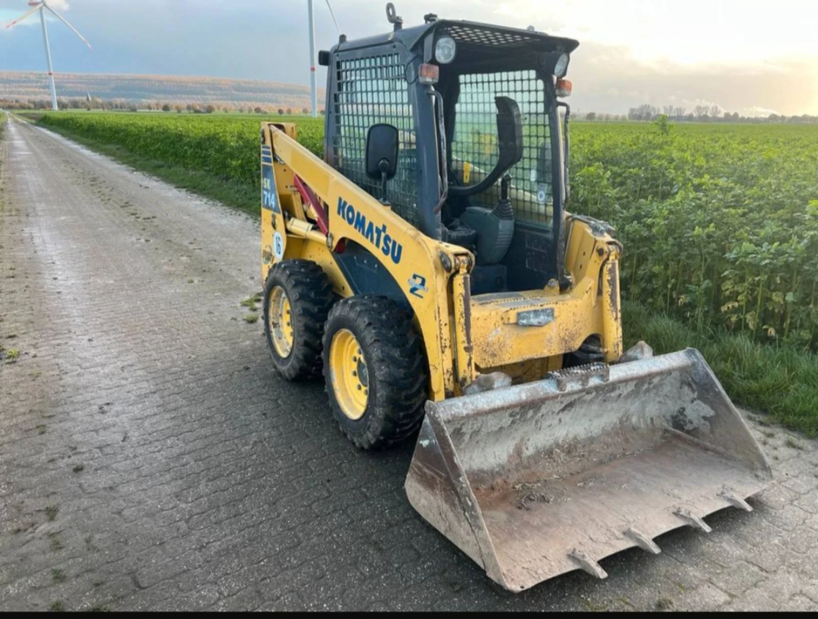 Мини челни товарачи Komatsu sk 714    Нов Внос Германия, снимка 6 - Индустриална техника - 54043019