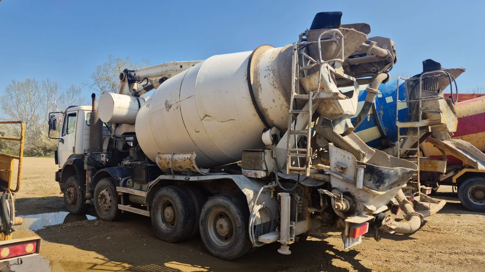 Бетон помпа Mercedes-Benz Cifa MK24, снимка 6 - Индустриална техника - 56150112