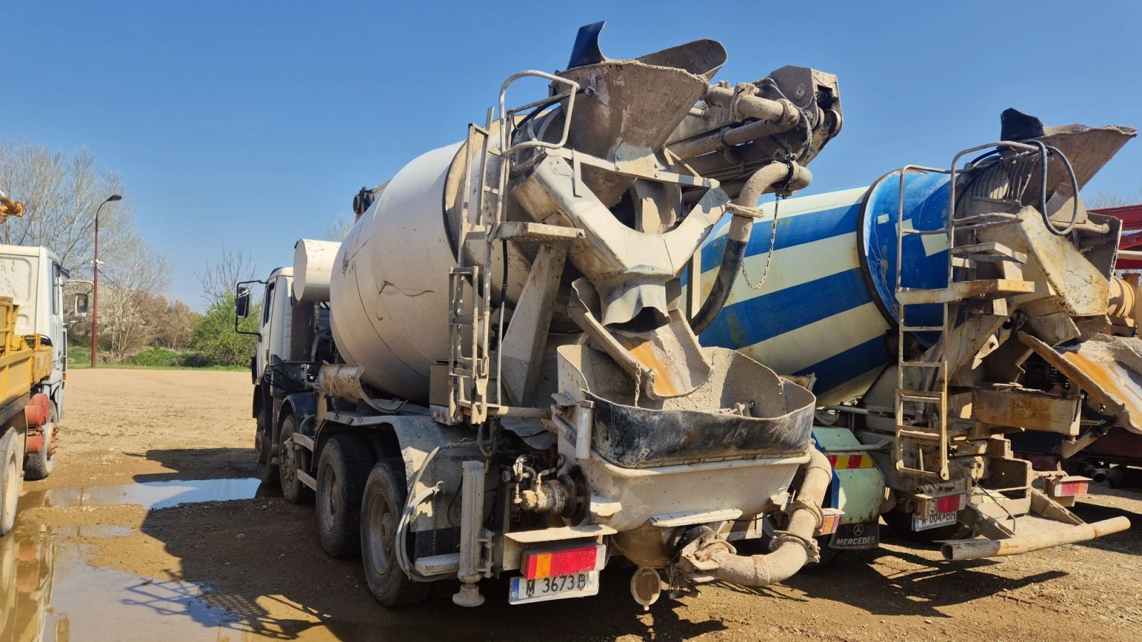 Бетон помпа Mercedes-Benz Cifa MK24, снимка 5 - Индустриална техника - 56150112