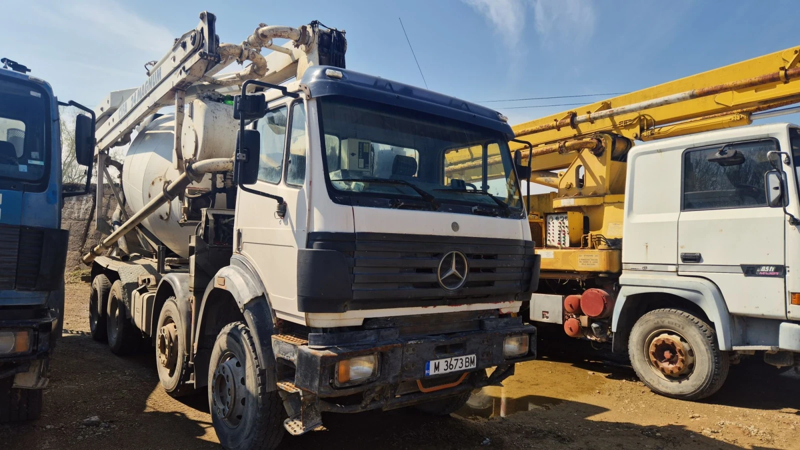 Бетон помпа Mercedes-Benz Cifa MK24, снимка 3 - Индустриална техника - 56150112