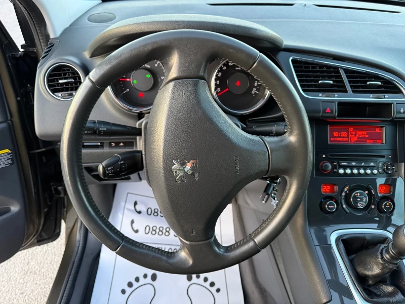 Peugeot 3008 1.6-EHDI-145.000km-NEW-EURO-5B-TOP-6-speed-NEW, снимка 10 - Автомобили и джипове - 52857338