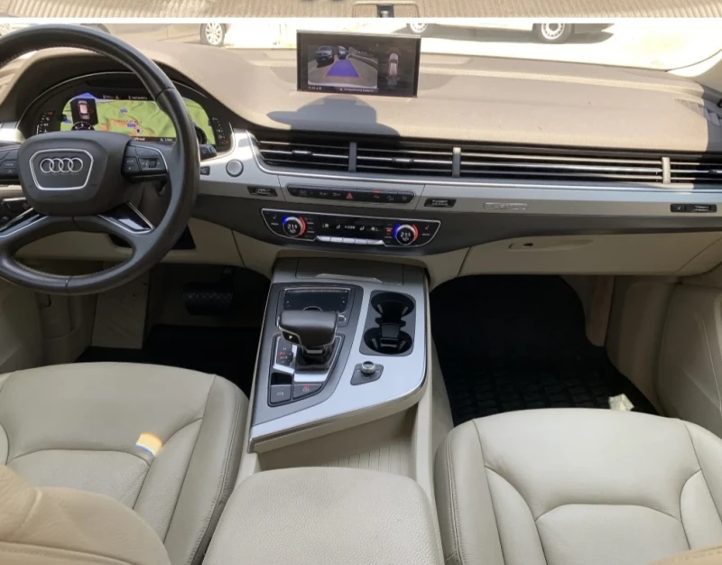 Audi Q7 3.0TDI/FULL/231hp/Сервизна история/Реални 119000км, снимка 5 - Автомобили и джипове - 47974199