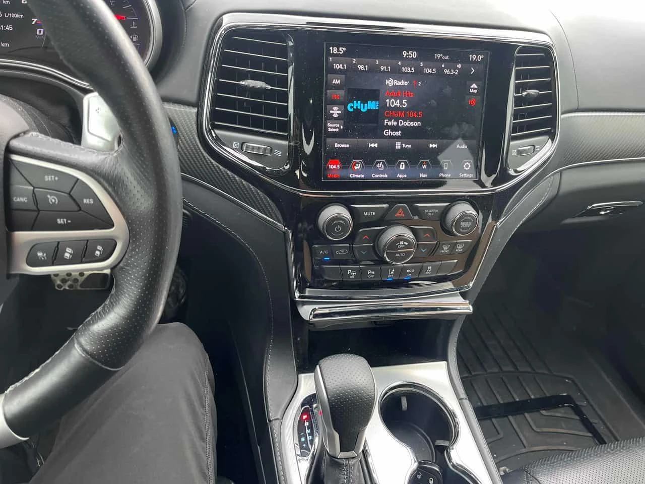 Jeep Grand cherokee SRT/ПАНОРАМА/ДИСТРОНИК, снимка 9 - Автомобили и джипове - 55084795
