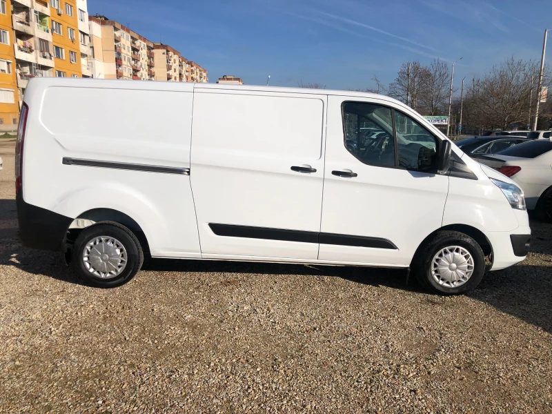 Ford Transit Custom MAXI-LONG/2.2-125к.с/6 ск-100% РЕАЛЕН, снимка 4 - Бусове и автобуси - 53260767