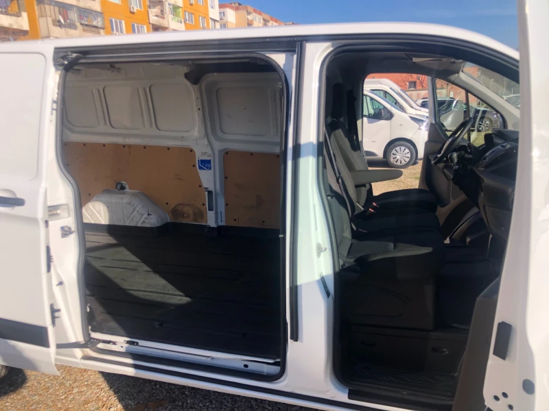 Ford Transit Custom MAXI-LONG/2.2-125к.с/6 ск-100% РЕАЛЕН, снимка 13 - Бусове и автобуси - 53260767