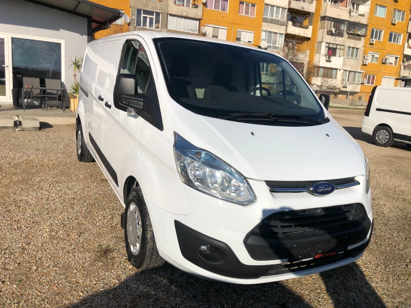 Ford Transit Custom MAXI-LONG/2.2-125к.с/6 ск-100% РЕАЛЕН, снимка 3 - Бусове и автобуси - 53260767