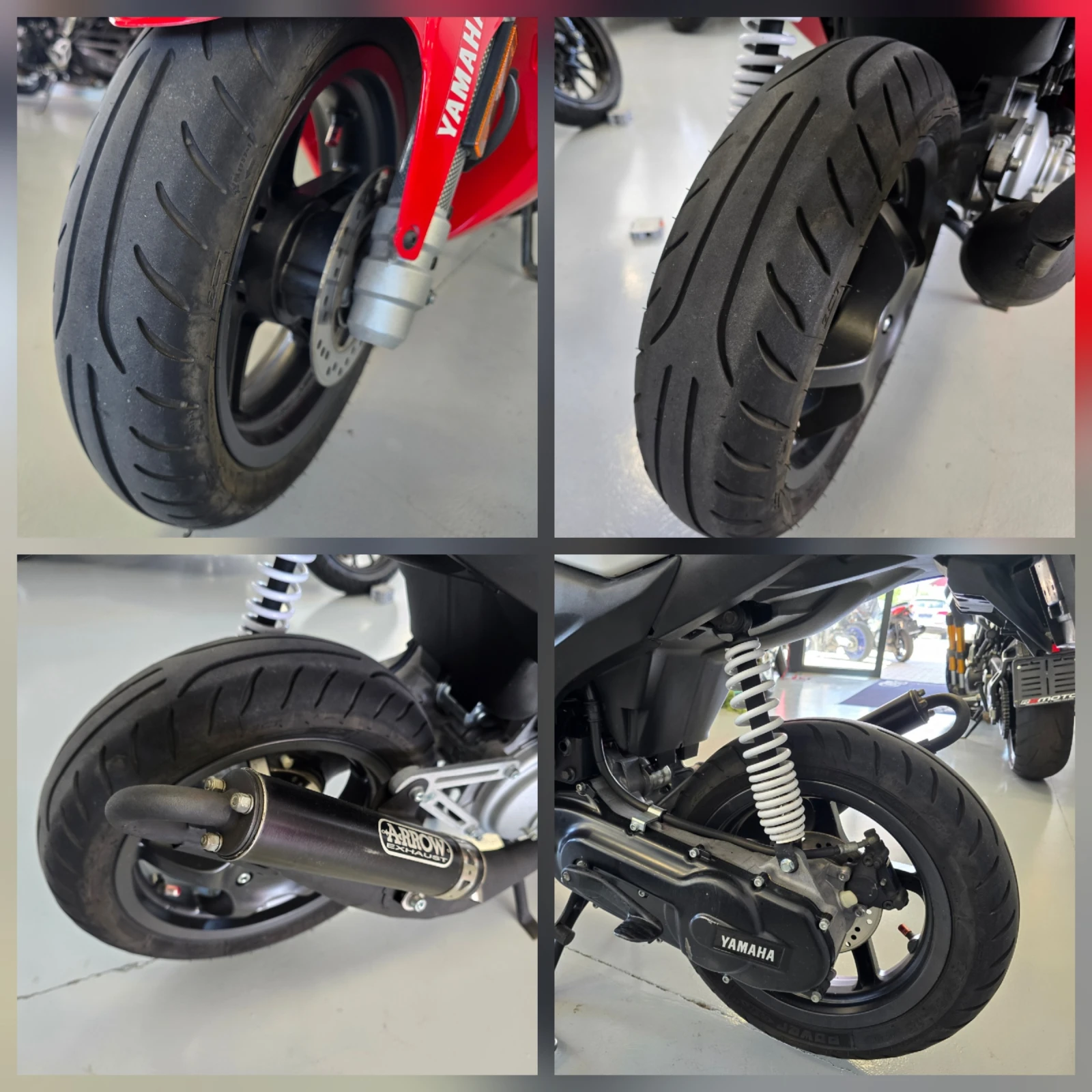 Yamaha Aerox 50сс, 2т, ARROW, 2015г., снимка 11 - Мотоциклети и мототехника - 54515664