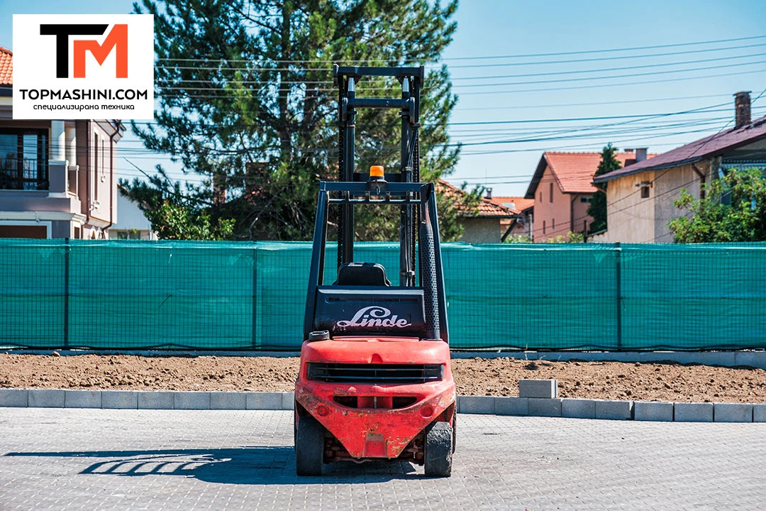 Мотокар Linde H35D-03, снимка 4 - Индустриална техника - 55486553