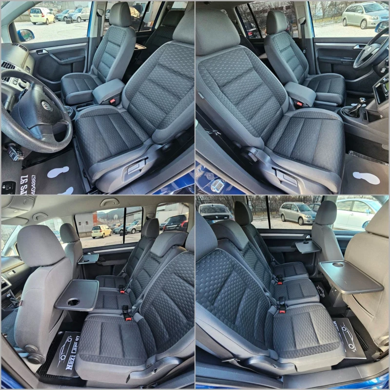 VW Touran 1.9 TDI/BLUEMOTION/105к.с./УНИКАЛНА, снимка 10 - Автомобили и джипове - 48912995