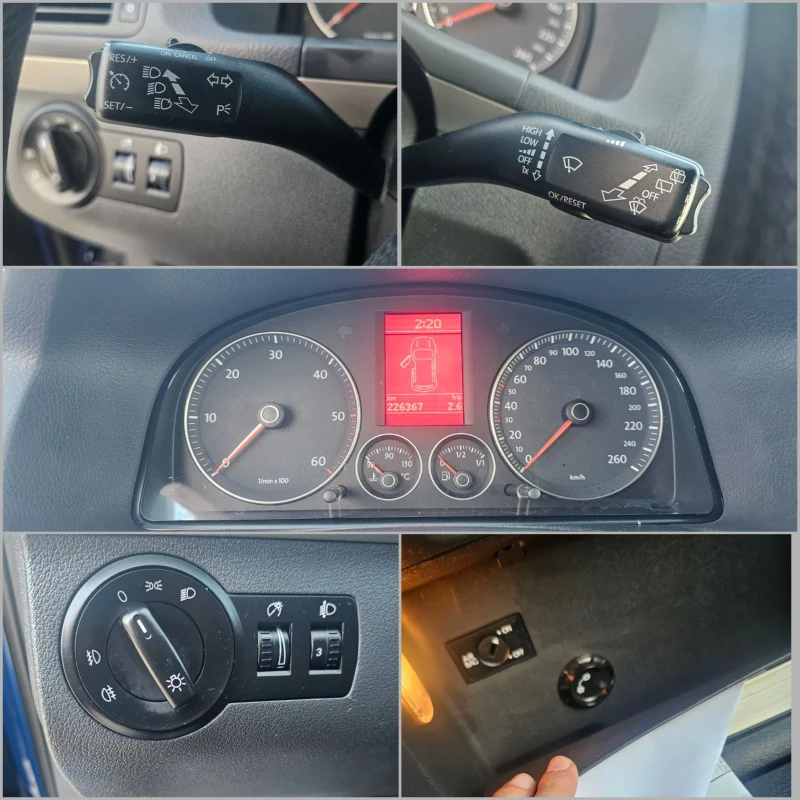 VW Touran 1.9 TDI/BLUEMOTION/105к.с./УНИКАЛНА, снимка 13 - Автомобили и джипове - 48912995