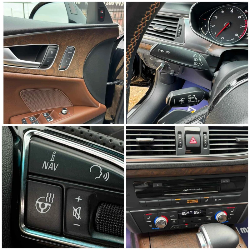 Audi A7 3.0T* 8-ZF* Quattro* S-Line* FULL LED* FULL* , снимка 15 - Автомобили и джипове - 52305622