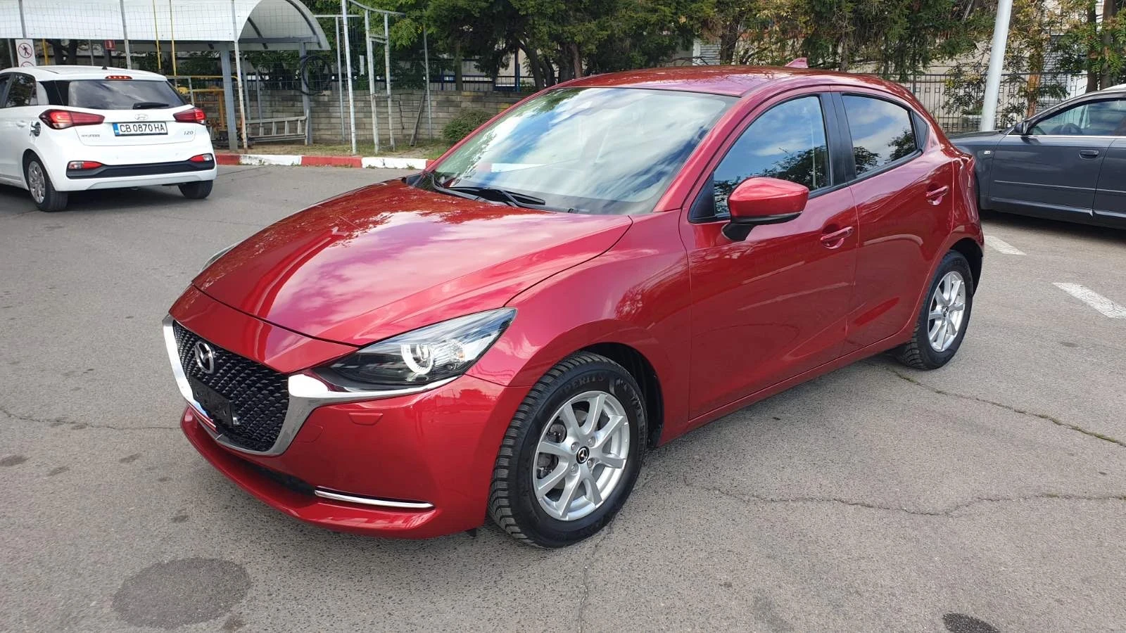 Mazda 2 ГАРАНЦИОННА-1.5i-32000 ХИЛ.КМ.АВТОМАТ-НОВА КОЛА - [1] 