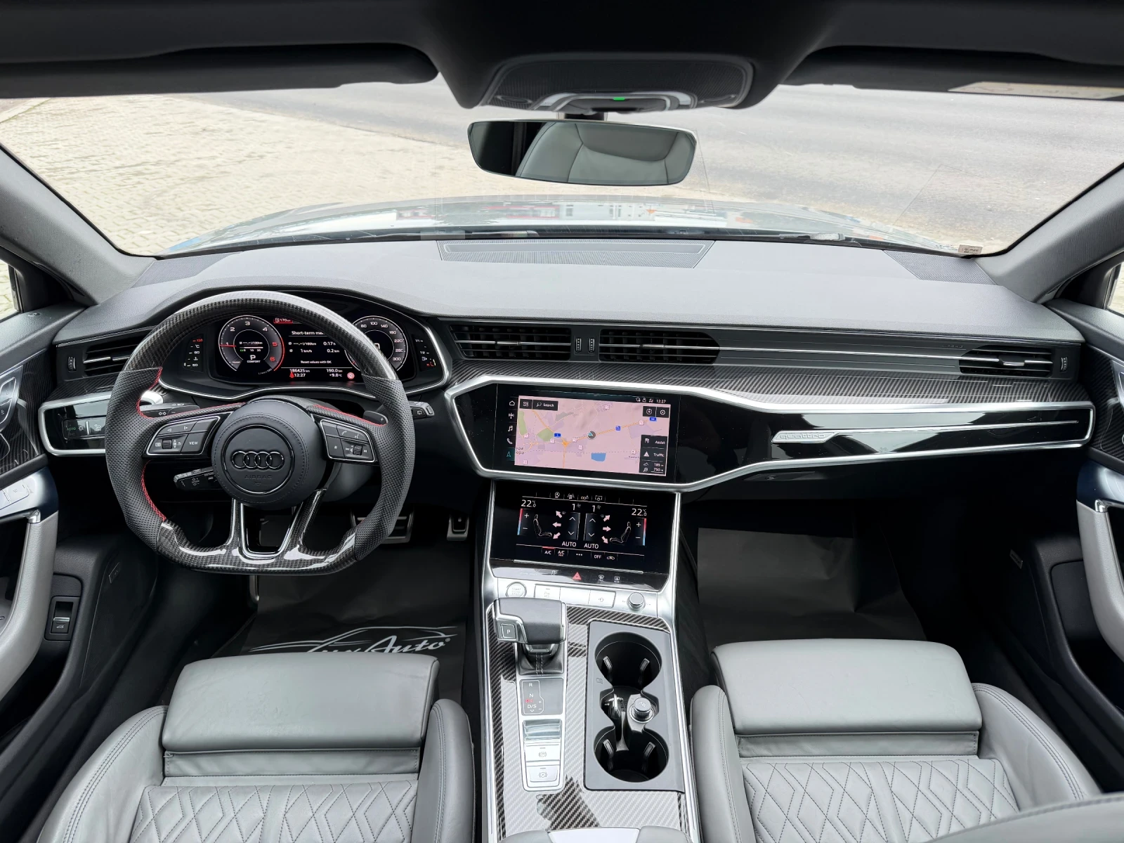 Audi A6 50TDI#RS6PACK#PANORAMA#RECARO#MATRIX#CARBON#DISTR | Mobile.bg � ����������� 12