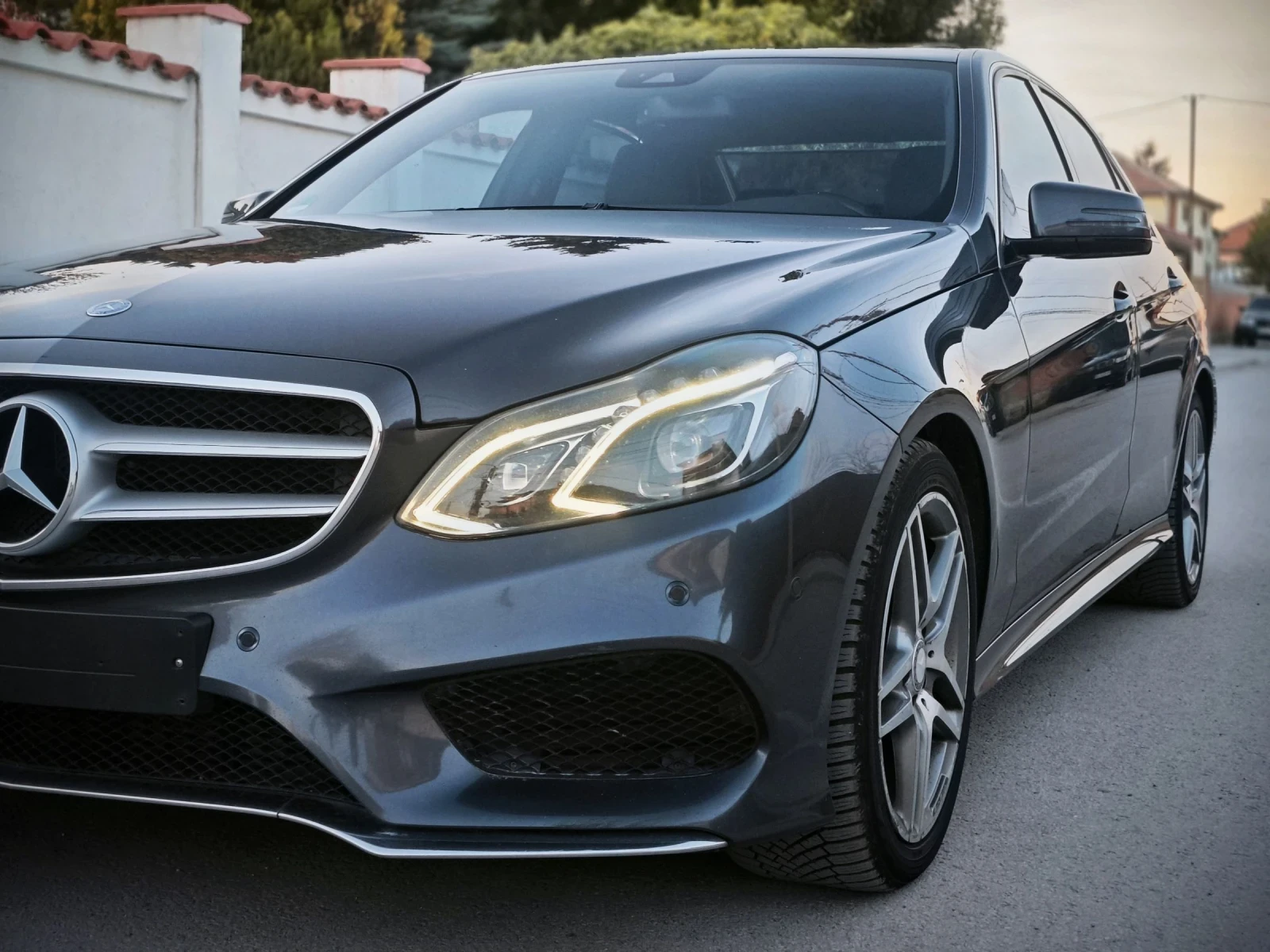 Mercedes-Benz E 350 AMG Пружини Задно Алкантара Сменени вериги , снимка 4 - Автомобили и джипове - 54447084