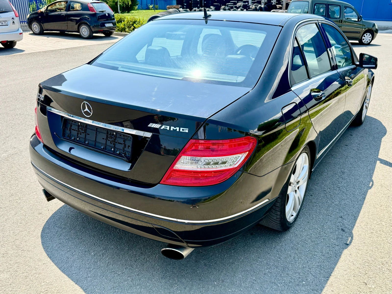 Mercedes-Benz C 200 KOMPRESSOR-AMG-AVANGARDE-����� �������� ������� | Mobile.bg � ����������� 5