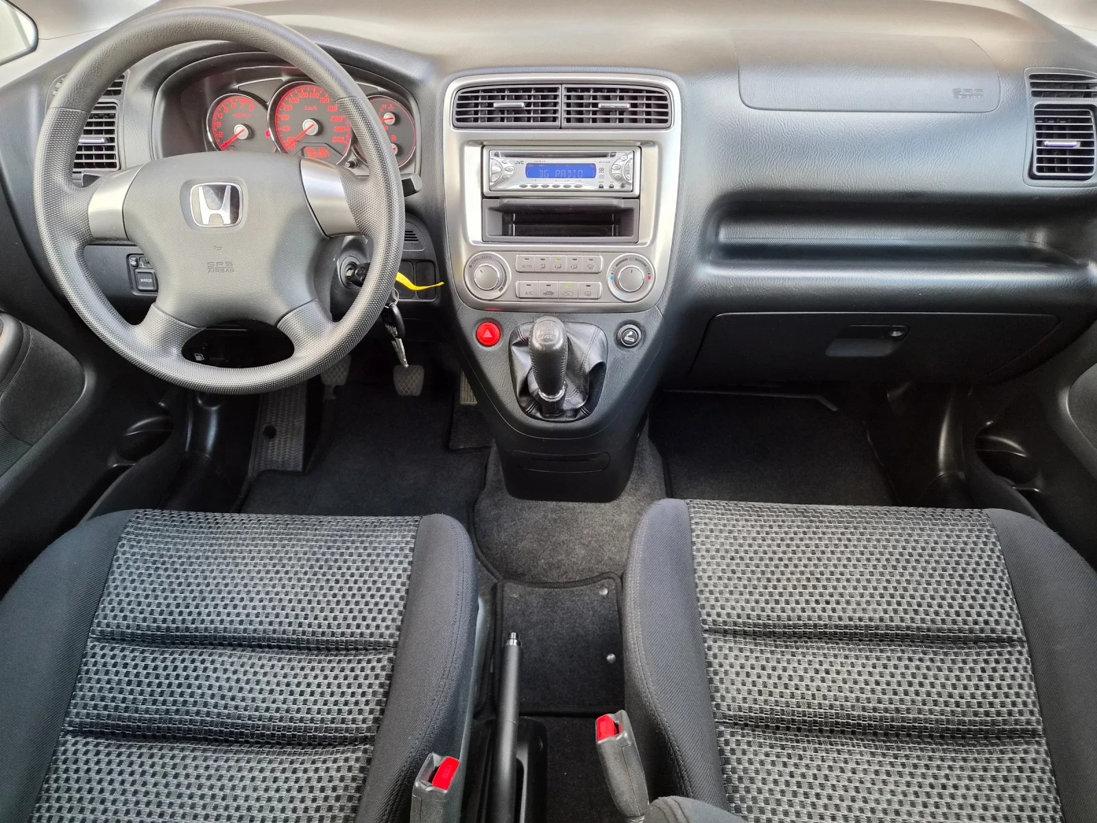 Honda Stream 1.7i 125кс 64300 КМ. ЕВРО 4, снимка 12 - Автомобили и джипове - 56198243