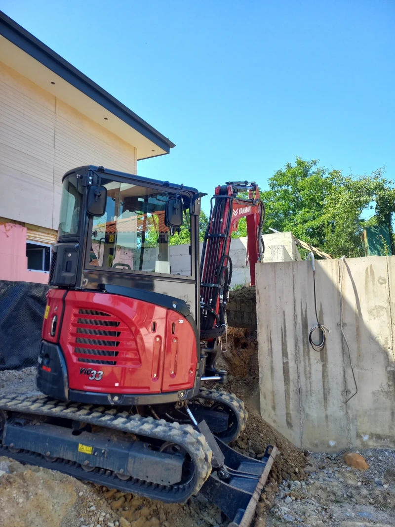 Багер Yanmar Vio 33, снимка 5 - Индустриална техника - 52652586