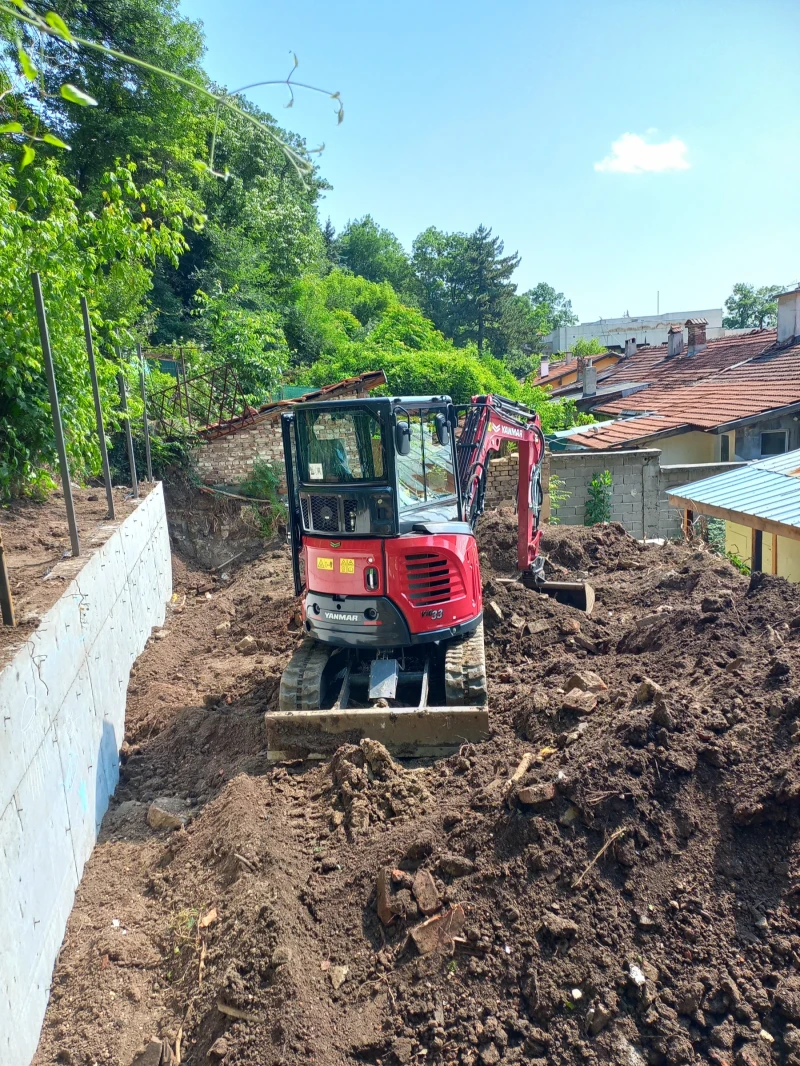 Багер Yanmar Vio 33, снимка 4 - Индустриална техника - 52652586