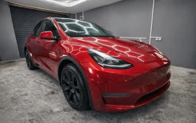 Tesla Model Y Tesla Model Y Long Range 2023 | Ultra Red | FSD, снимка 3