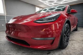 Tesla Model Y Tesla Model Y Long Range 2023 | Ultra Red | FSD, снимка 1