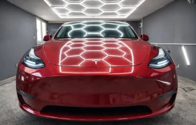 Tesla Model Y Tesla Model Y Long Range 2023 | Ultra Red | FSD | Auto.bg — изображение 2