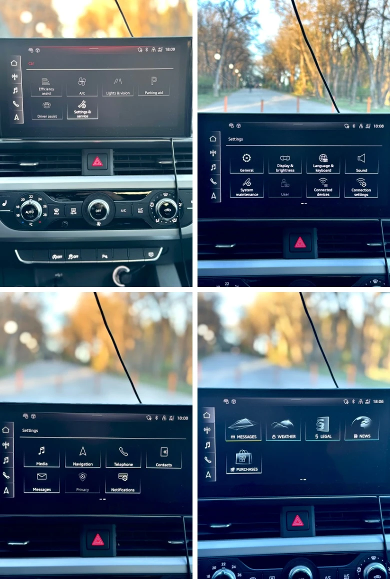 Audi A4 2.0TDI 136hp * Hybrid* LED* Distronic*  | Mobile.bg � ����������� 12