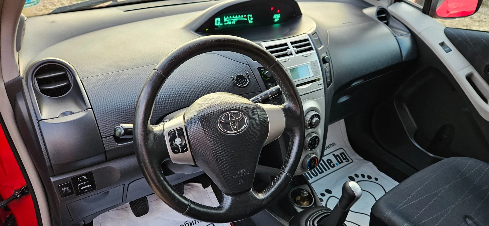 Toyota Yaris 1, 3i-2008г* KЛИМАТИК* ГАЗОВ ИНЖЕКЦИОН* НОВ ВНОС*  - изображение 9