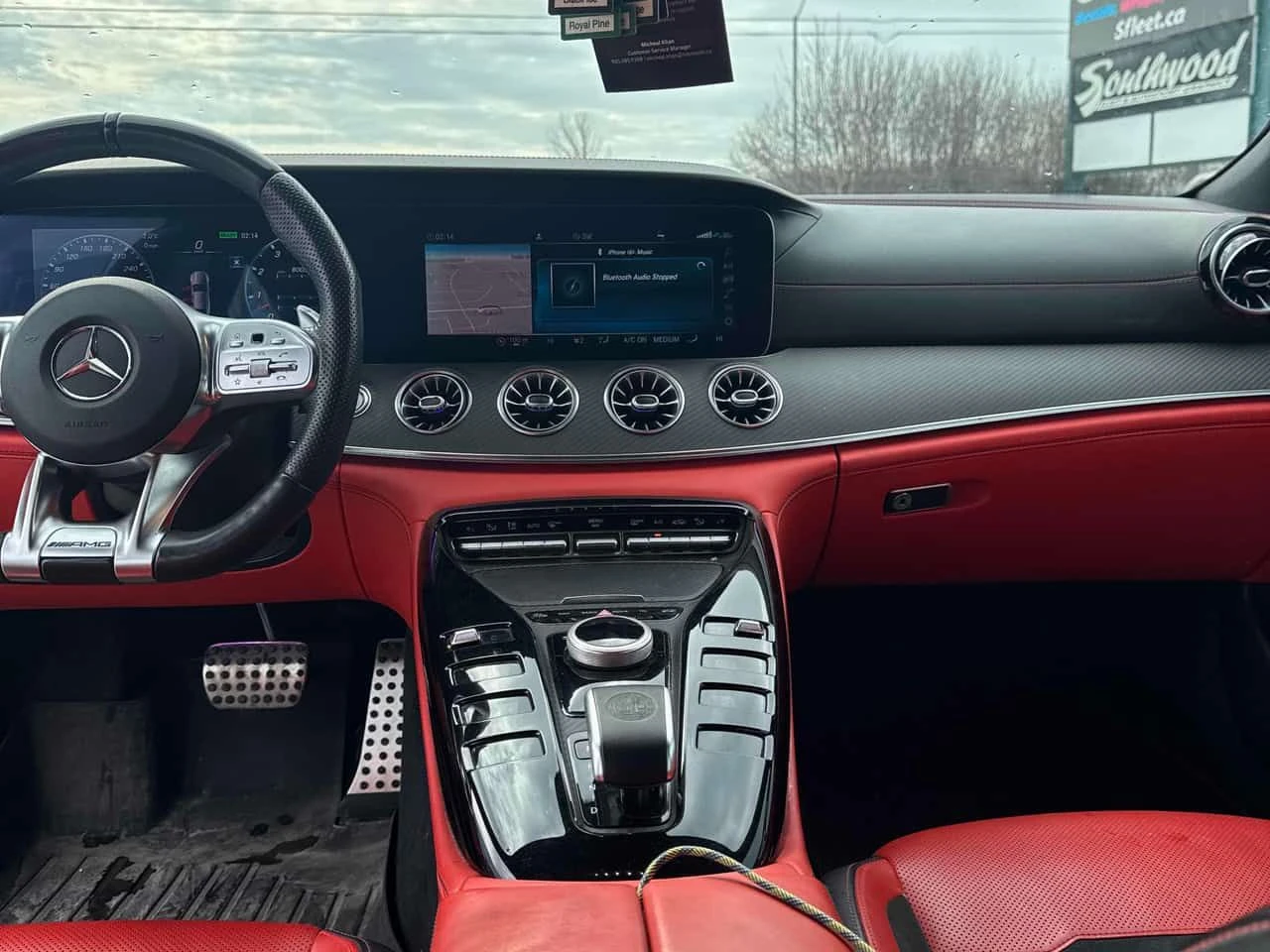 Mercedes-Benz AMG GT * 53 * CARFAX * BURMESTER * ОБДУХВАНЕ * ПАНОРАМА - изображение 9