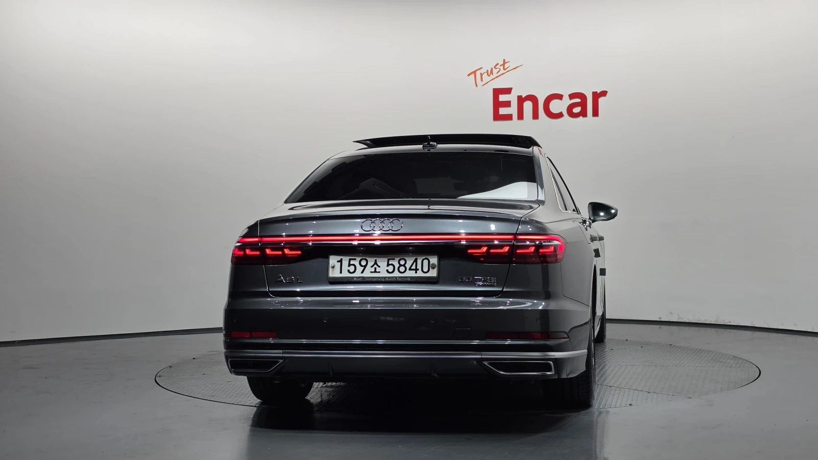 Audi A8 3.0 55TFSI Quattro, Distronic, HeadUP, Обдух, 360-, снимка 4 - Автомобили и джипове - 54738851