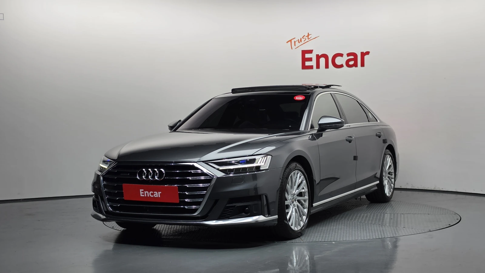 Audi A8 3.0 55TFSI Quattro, Distronic, HeadUP, Обдух, 360-