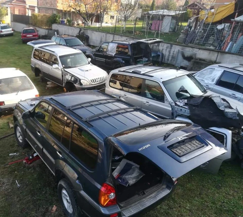 Hyundai Terracan На части