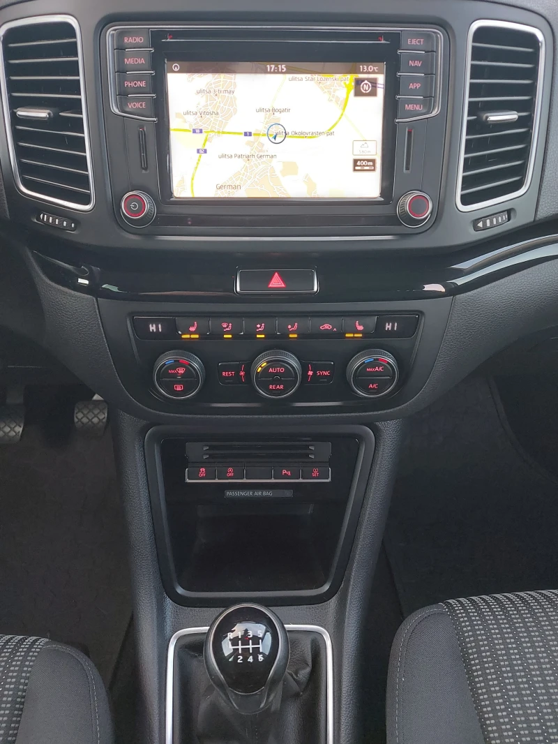 Seat Alhambra 2.0TDI* 150 к.с* 4 DRIVE - 4x4* BUSINES, снимка 12 - Автомобили и джипове - 48852778