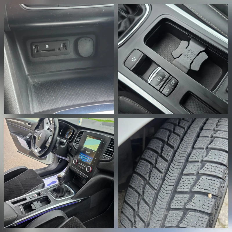 Renault Megane 1.5 DCI KOJA NAVI , снимка 17 - Автомобили и джипове - 52484905