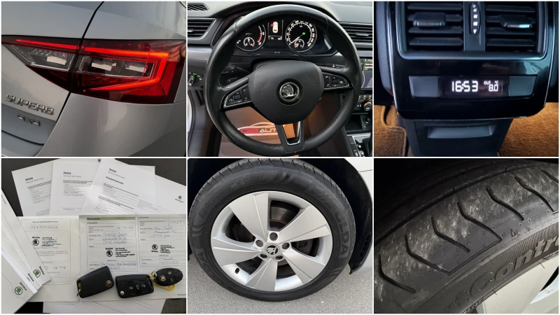 Skoda Superb 2.0TDI* 4X4* 190KC* , снимка 16 - Автомобили и джипове - 52804271