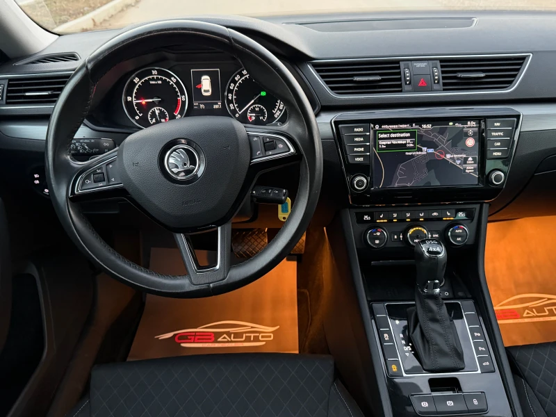 Skoda Superb 2.0TDI* 4X4* 190KC* , снимка 12 - Автомобили и джипове - 52804271