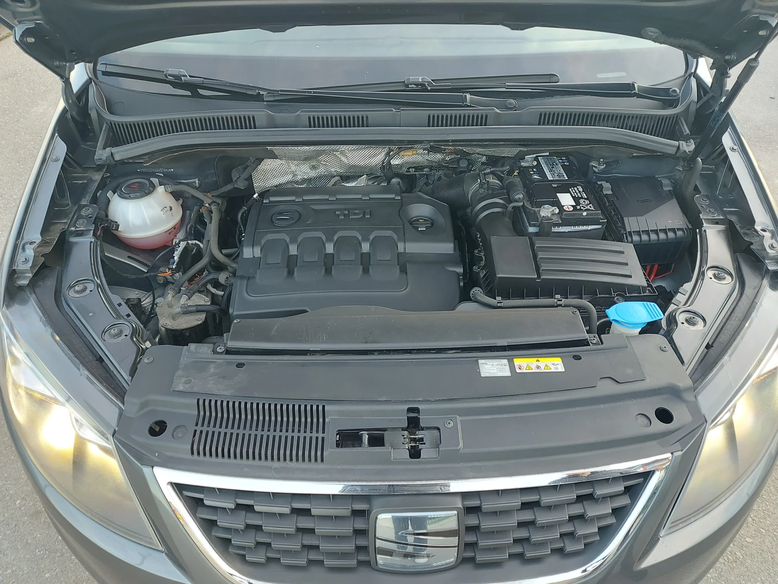 Seat Alhambra 2.0TDI* 150 .* 4 DRIVE - 4x4* BUSINES | Mobile.bg   16