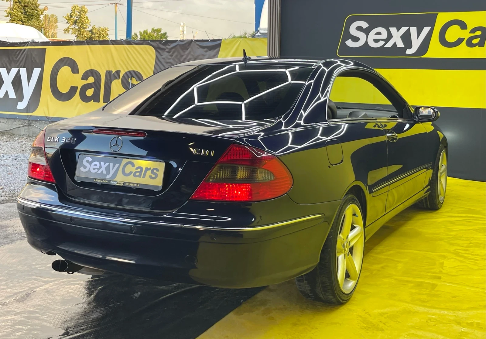 Mercedes-Benz CLK 320 CDI Avantgarde, снимка 4 - Автомобили и джипове - 54715864