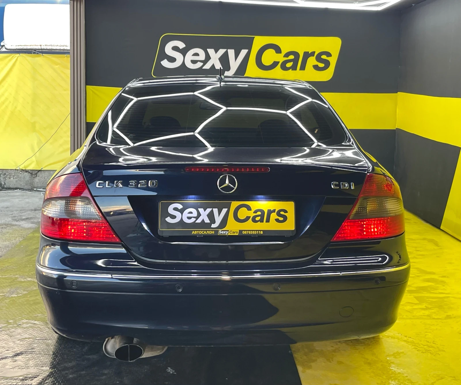 Mercedes-Benz CLK 320 CDI Avantgarde, снимка 5 - Автомобили и джипове - 54715864