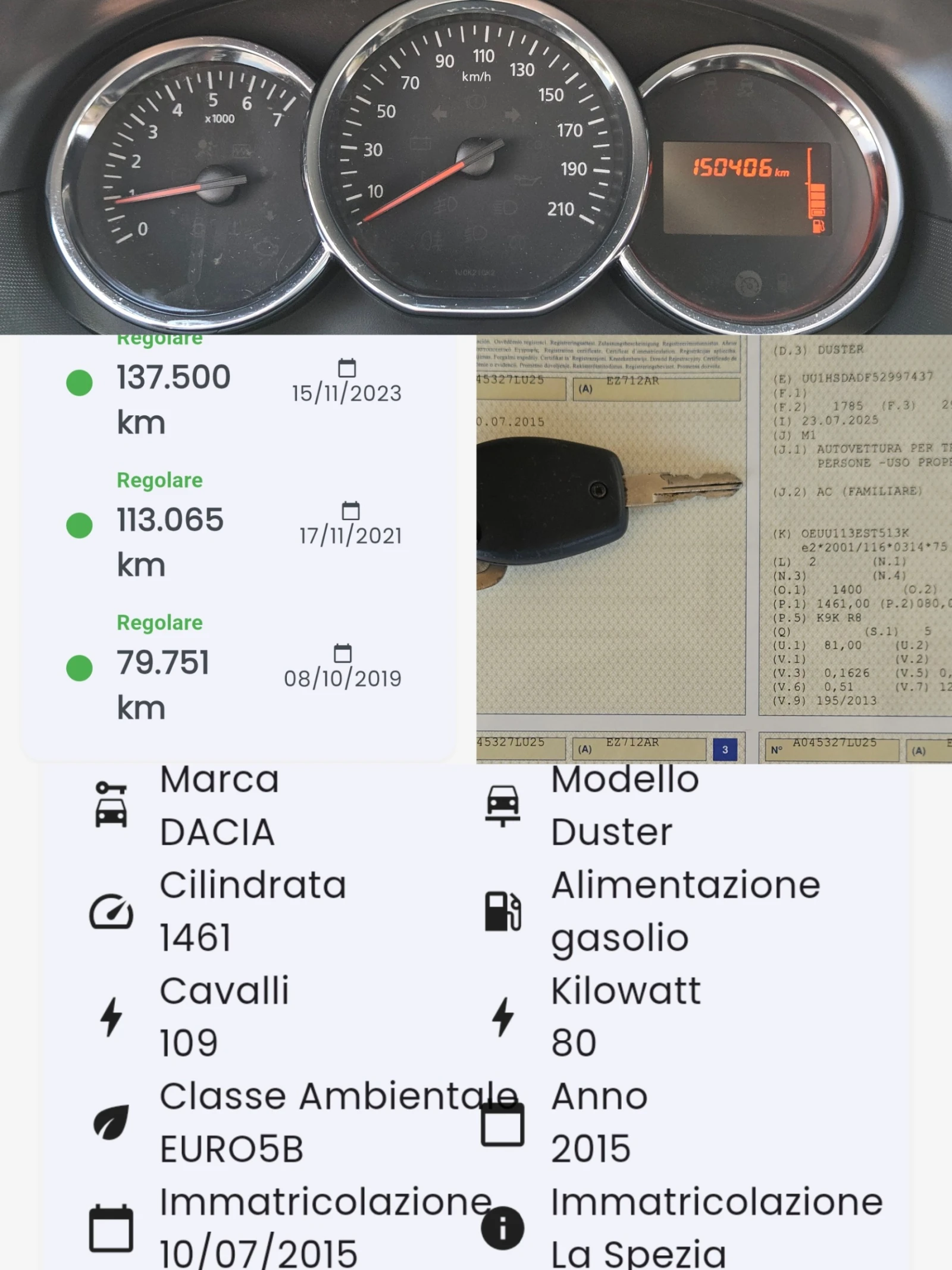 Dacia Duster 1.5DCI/BLACK FRIDAY/NAVI//EURO 5B/ | Mobile.bg   12