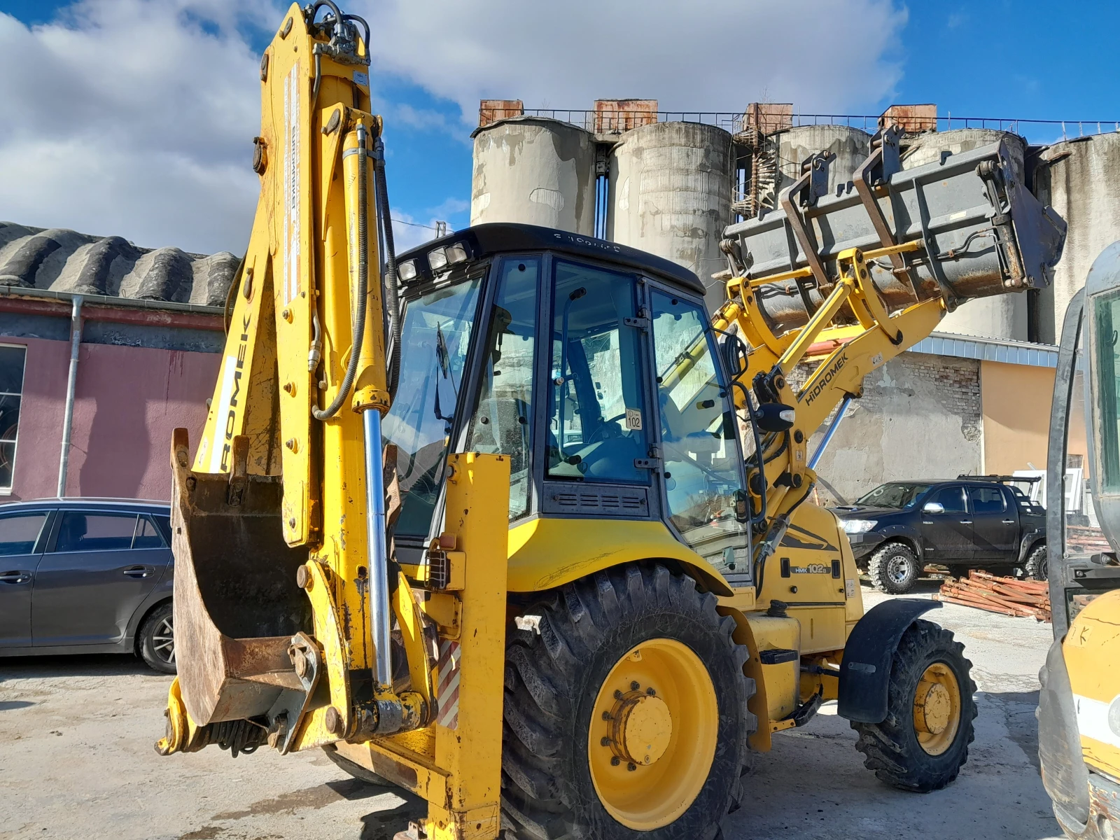 Багер Hidromek 102B, снимка 4 - Индустриална техника - 53816472