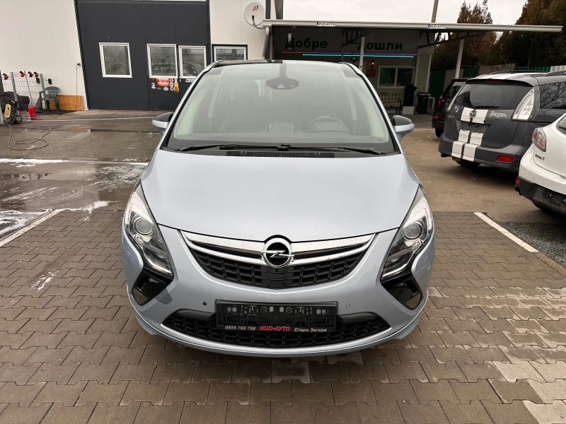 Opel Zafira 2.0tdi 170к.с. Автомат Дистроник Печка, снимка 1 - Автомобили и джипове - 48207412